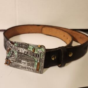 Harley Davidson (JB) Leather Belt & Buckle